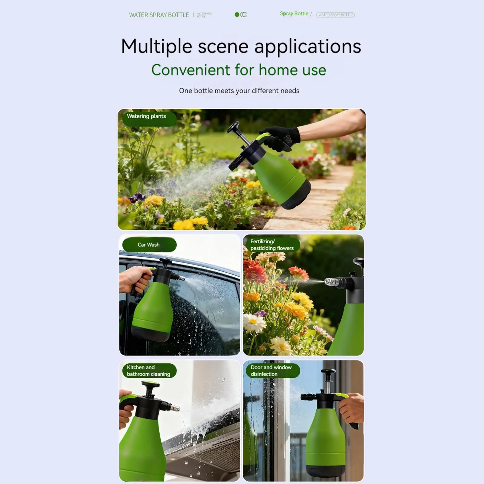 Распылитель для автомойки, беспроводной сверхмощный опрыскиватель для детализации, мойка высокого давления, автоматический распылитель пены для автофургона, садовый шланг, подъездная дорога, снег