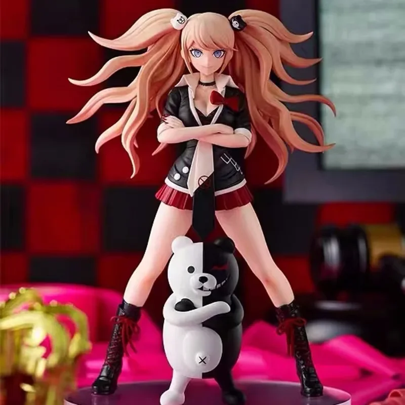 Stock Original GSC Pop Up Parade Danganronpa 1・2 Reload Junko Enoshima Anime Figure Action Figures Model Toys Collectible Model