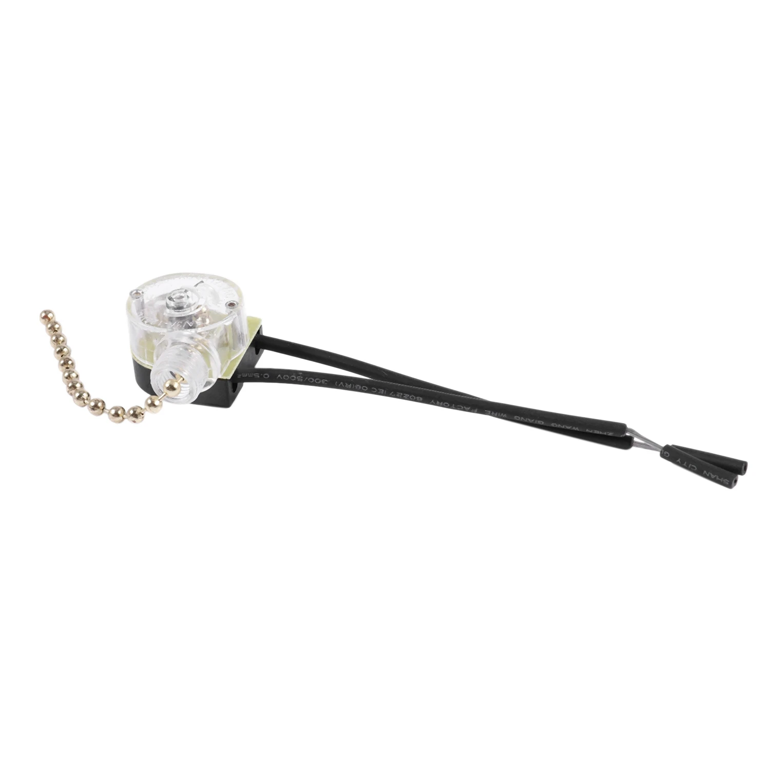 Iluminación Ventilador de techo Interruptor de luz con cadena de tracción 3A 250VAC 6A 125VAC