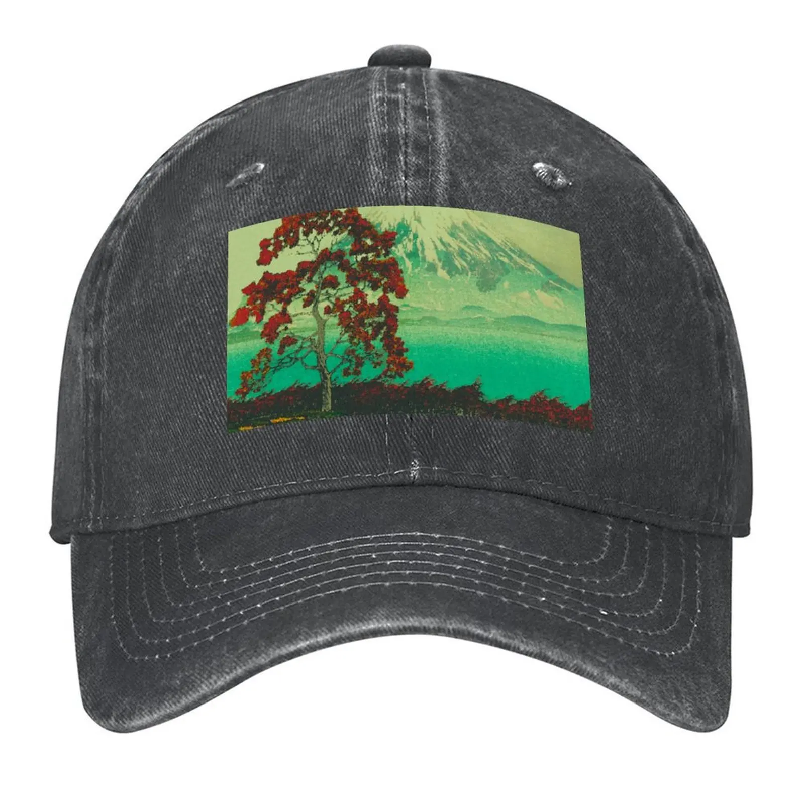 

Night at Henzin - Nature Landscape Baseball Cap Winter hat Luxury man cap New Hat fishing caps man For Women Men's