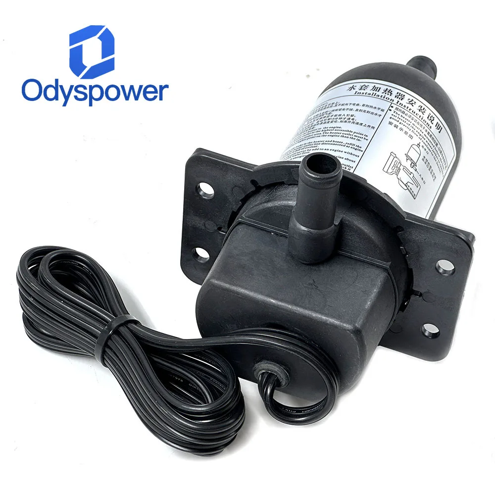 500W 1000W 2000W Diesel Generator Water Heater 120V 240V Self-circulating Preheater Thermostat Heaters Diesel Jacket Parts