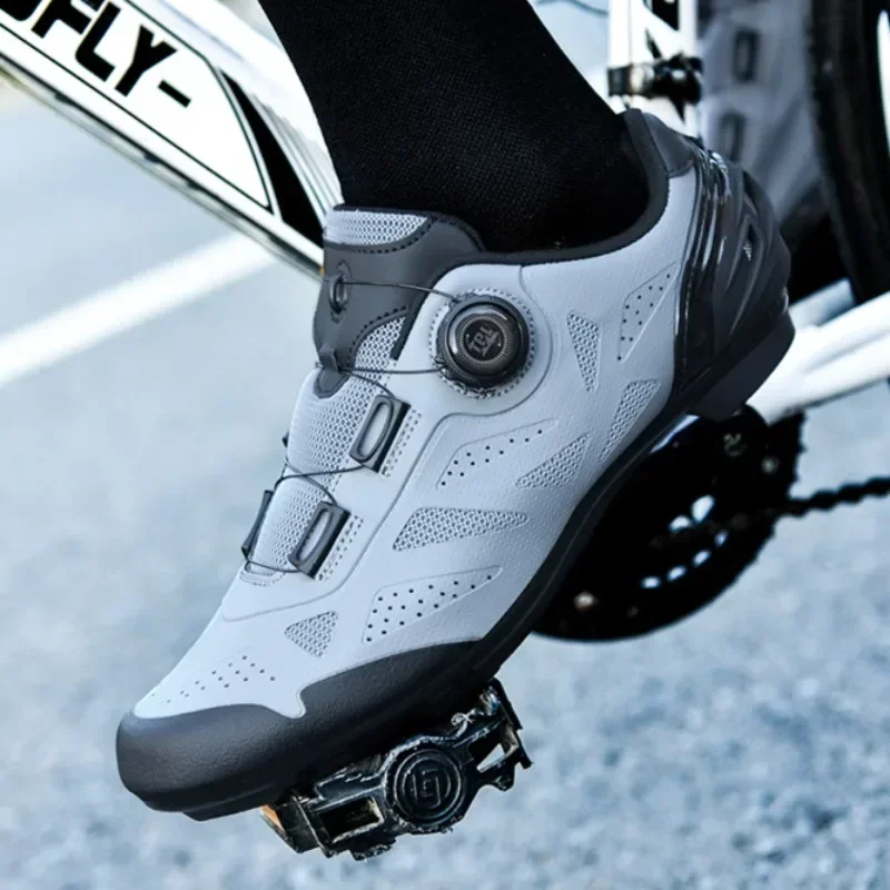 2024 New MTB Cycling Shoes Men Sports Cleats Road Bike Boots Racing Speed Bicycle Sneakers Non-slip Spd Mountain Biking Shoes