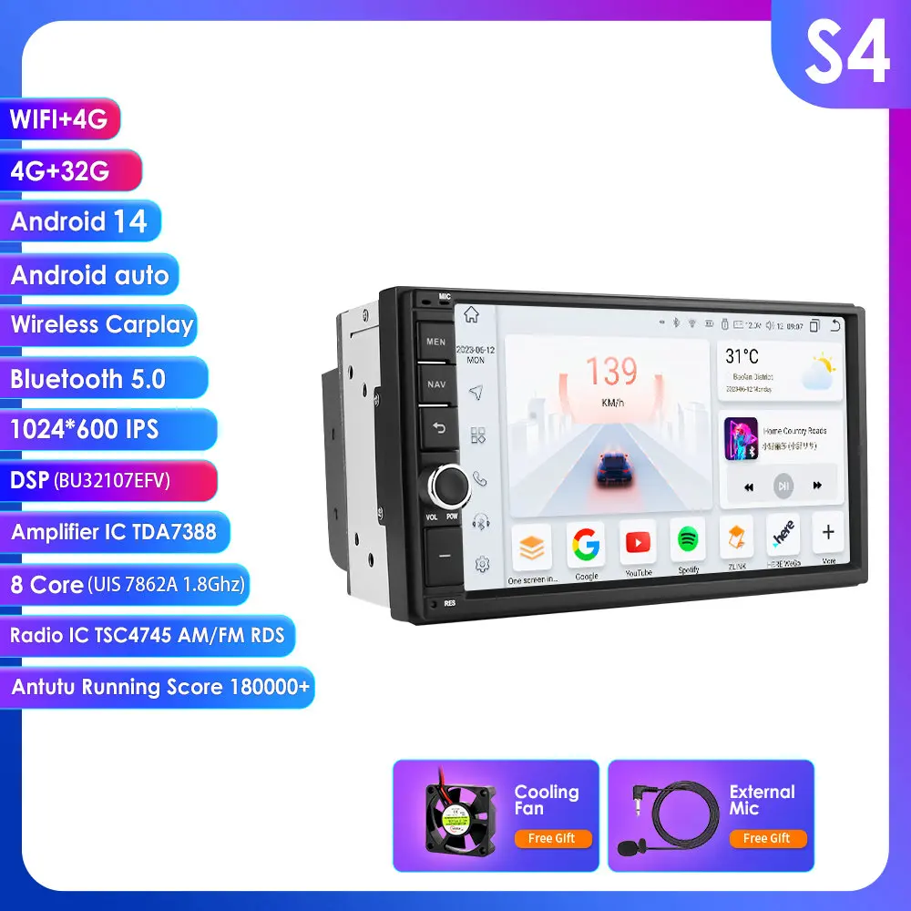 S4 (8 cœurs 4G32G)
