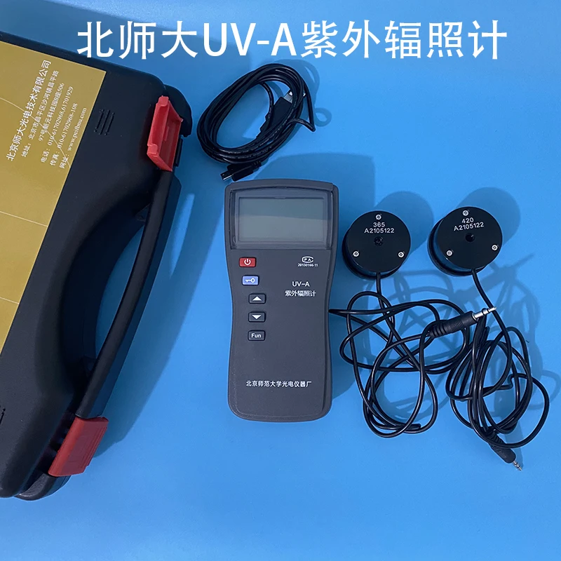 

UV-A Ultraviolet Irradiance Meter Single and Dual Channel UVA365 Wavelength Ultraviolet Intensity Detector