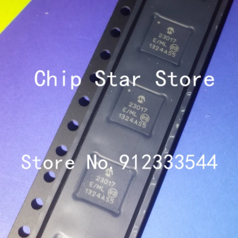 

5-100pcs MCP23017-E/ML MCP23017T-E/ML MCP23017 MCP23017T QFN28 I/O Expander 16bit 100%New And Original