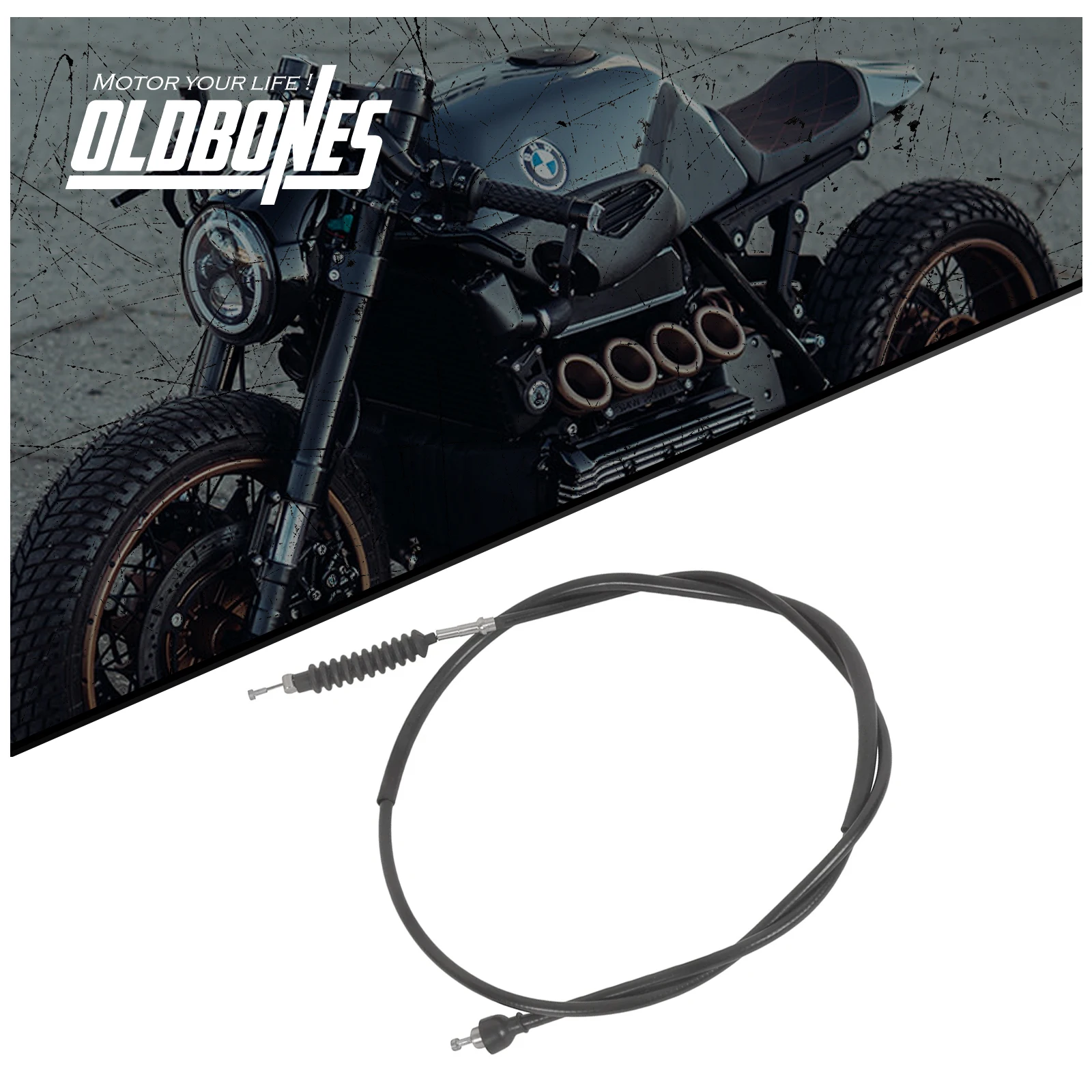 

Регулируемый трос управления сцеплением для мотоциклов Cafe Racer BMW K100 K 100 1985 1986, K75, K100LT, K100RT, K1100LT, R100CS