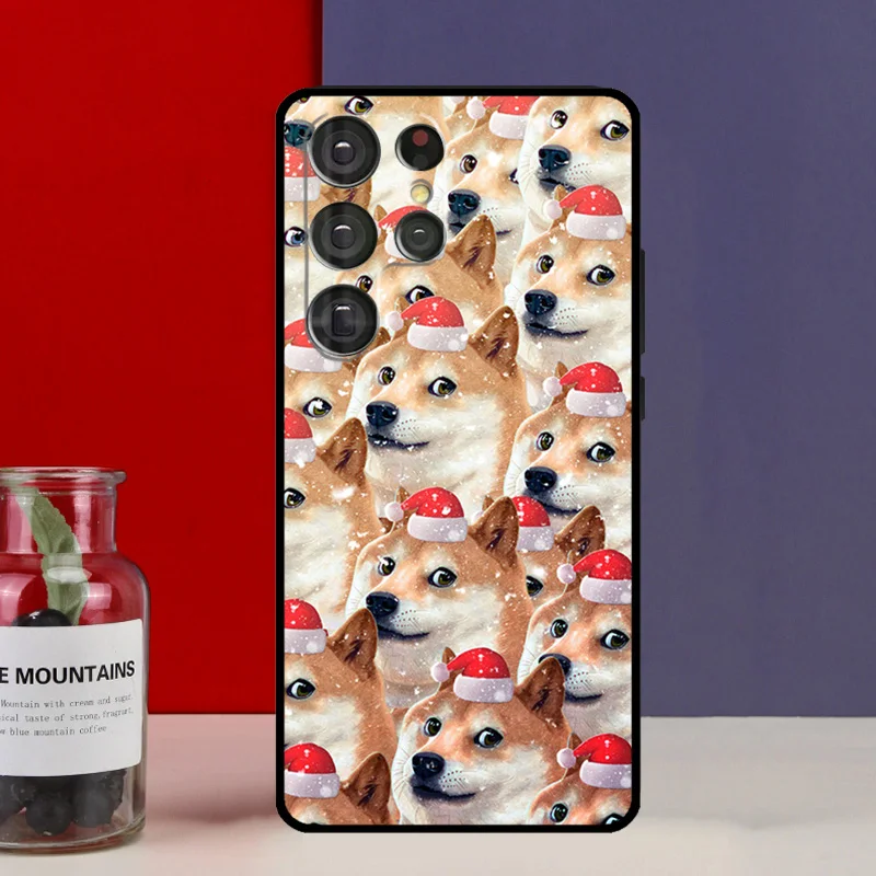 Doge Dog Cheems Meme Case For Samsung Galaxy S20 S21 FE Plus Note 20 Ultra S8 S9 S10 Note 10 Plus TPU Cover