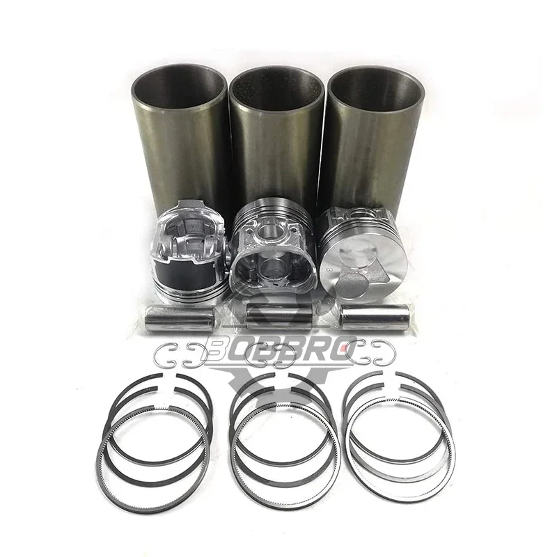 

D782 D782-E Liner Kit With Piston 16851-21112 Ring 16853-21050 For Kubota Tractor G2160 JTX-14 Excavator RX153S Loader U-15