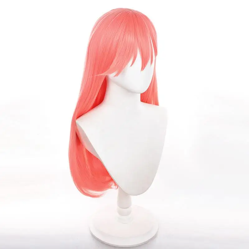 L-E-Mail Pruik Synthetisch Haar Anime 2.5 Dimensionale Verleiding Ariel Aria Kisaki Cosplay Pruik Lang 70Cm Hittebestendige Pruik