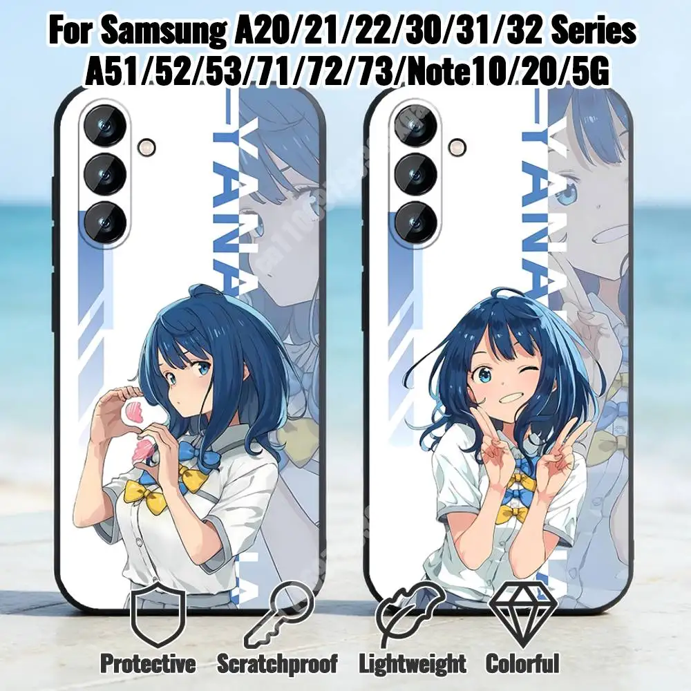

Y-Yanami Anna-S Anime Phone Case for Samsung Galaxy A73 72 71 70 A53 52 41 40 A32 31 30 Note20 Note10 Note9