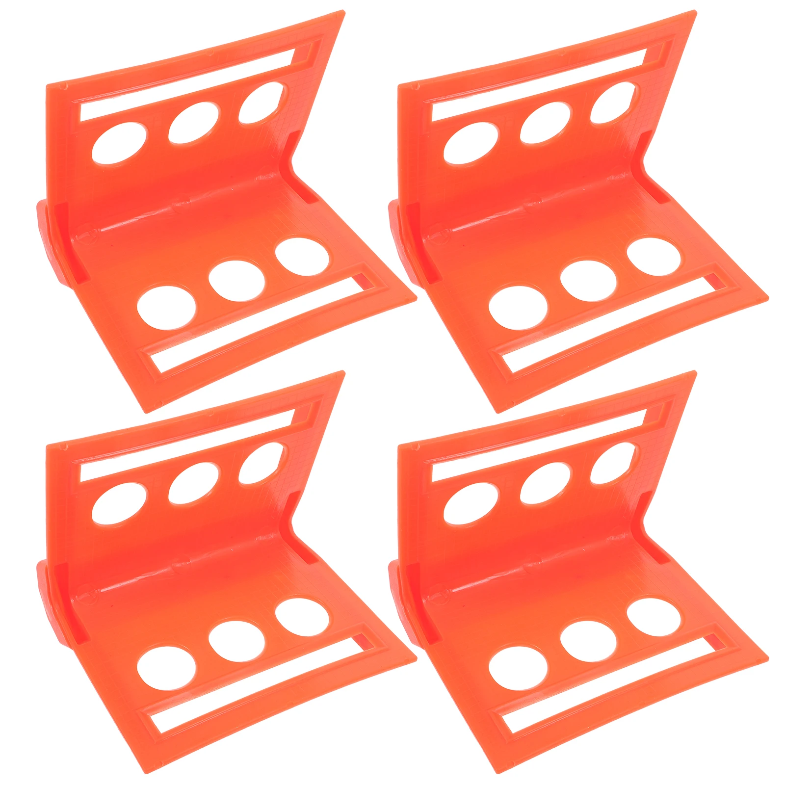 10Pcs Plastic Corner Protectors Heavy Duty Triangular Protectors for Trucks Trailers Flatbeds Cargo Trailer Parts