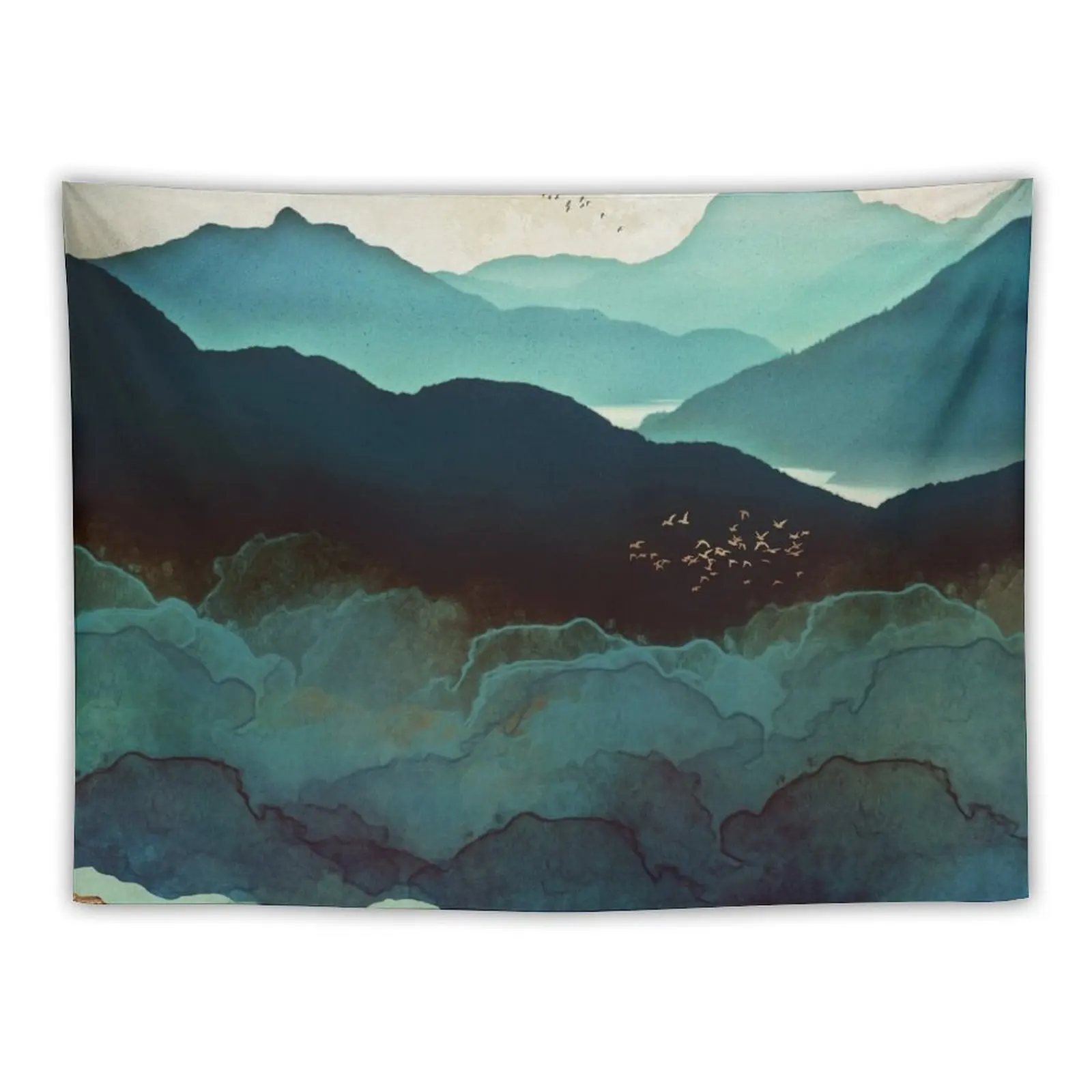 

Indigo Mountains Tapestry Room Decorations Aesthetics Aesthetic Room Decorations Home Decor Accessories Tapestry