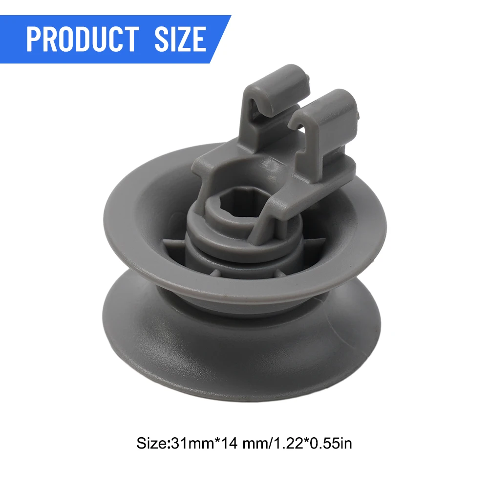 4x سلة لفة لغسالة الأطباق سلة علوية عالمية لبوش لشركة سيمنز 611666   ملحقات أسطوانة عجلة غسالة الأطباق