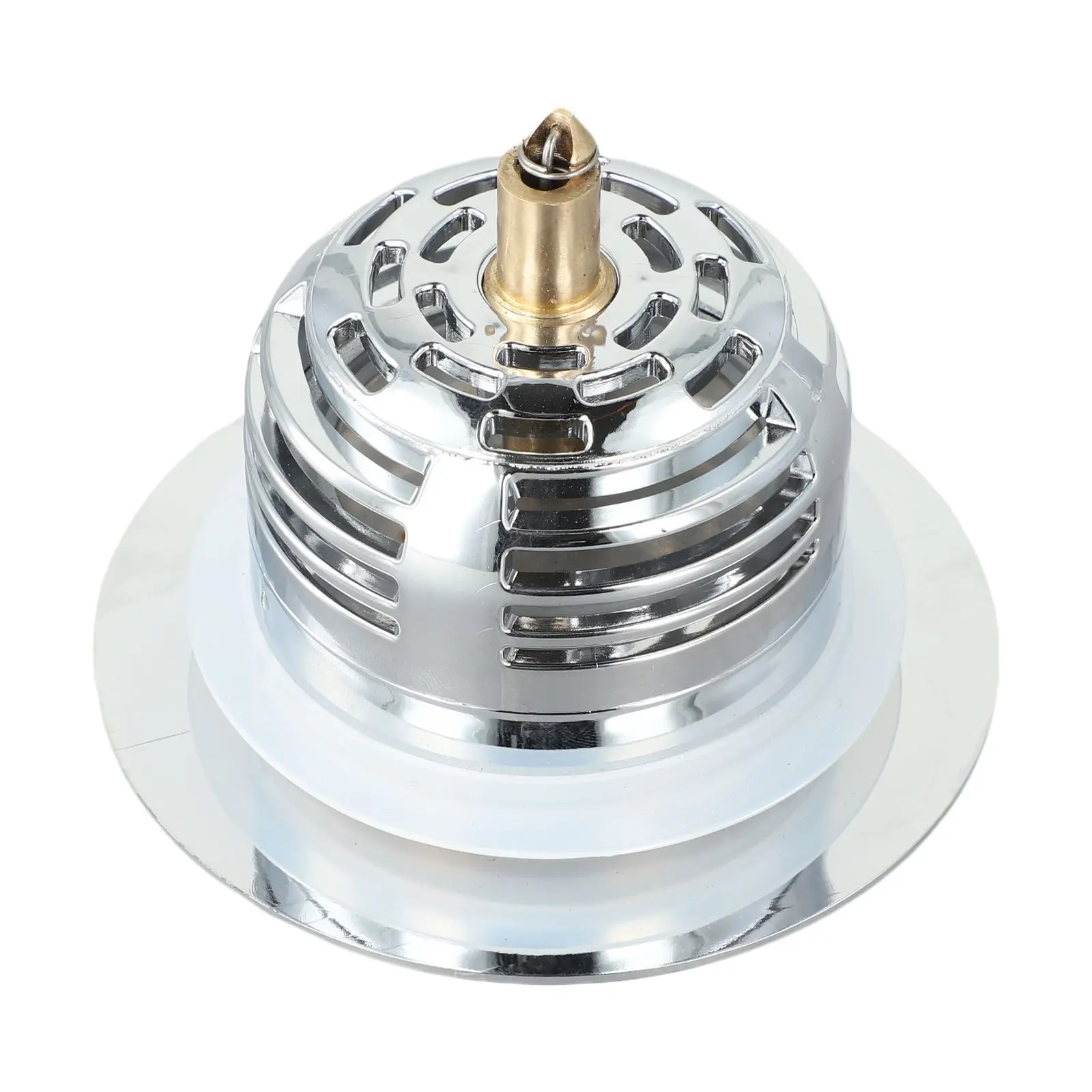Sleek Stainless Look Sink Drainer ABS and Brass Construction Offers Long Term Efficiency in Your Home's Kitchen Area