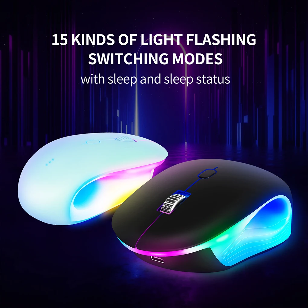 Sturdy And Durable Wireless Mouse For Convenient Cordless Control Fashionable Appearance