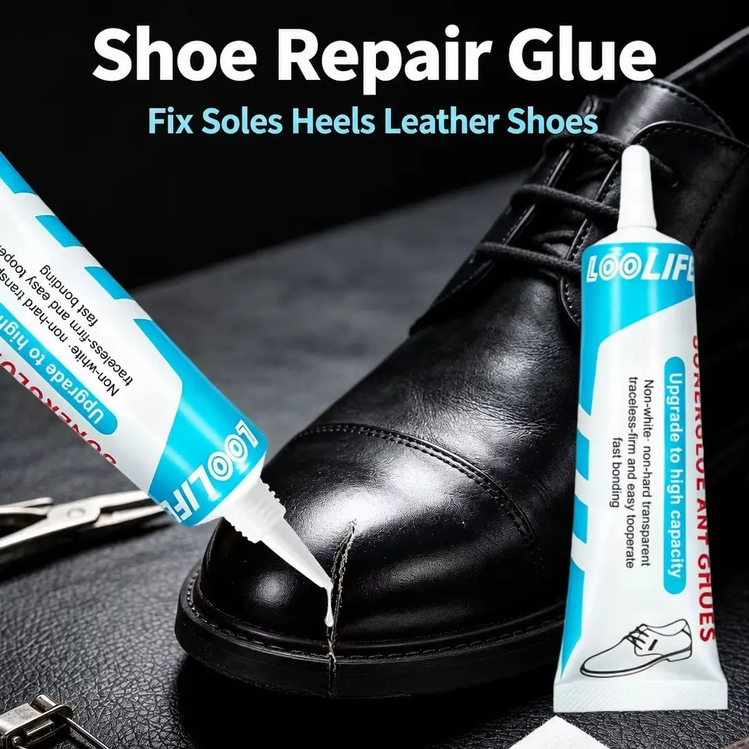 60ml Super Strong Shoe Glues DIY Repairing Adhesive Universal Waterproof Shoe Sealers for Sneakers Boot Leather Fast Repair Glue