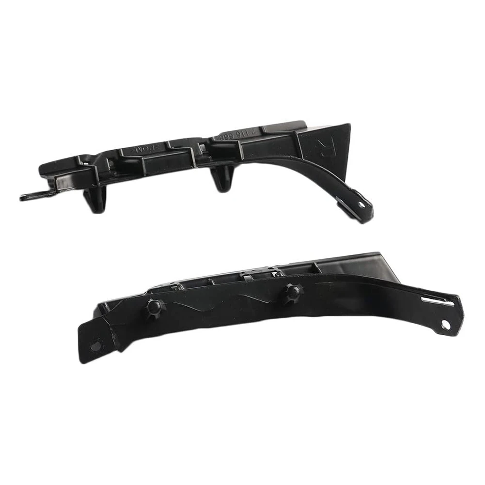 Pour-BMW X5 E53 2003- 2006 1 paire de barre de couverture de pare-chocs avant L & R Support de Support Guide de Support 51117116667 51117116668