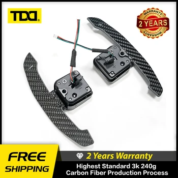 Cambio magnetico in fibra di carbonio per Audi A1 A3 A5 A8 Q3 Q4 Q5 Q7 Q8 S1 S3 S5 SQ5 SQ8 RS3 RS5 RSQ5 Paddle Shifter Estensioni