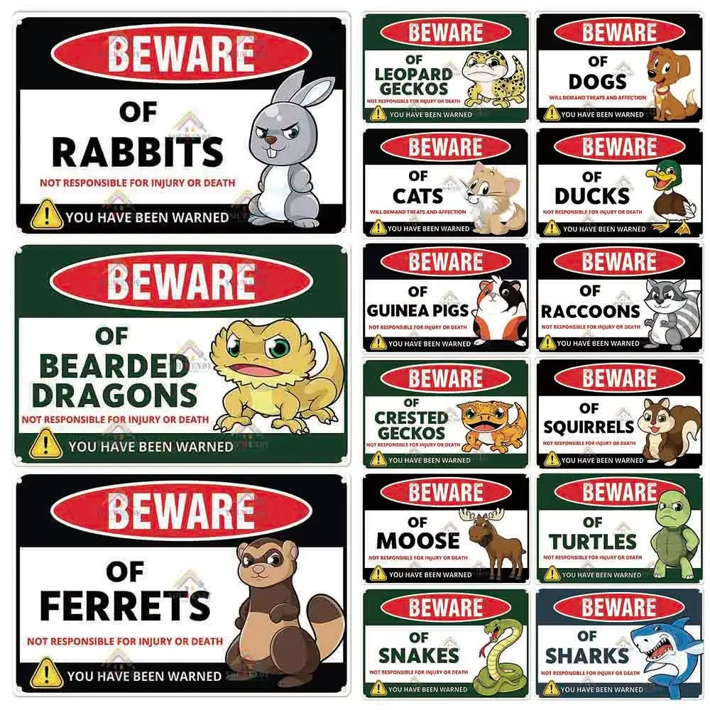 Lustiges Blechschil…