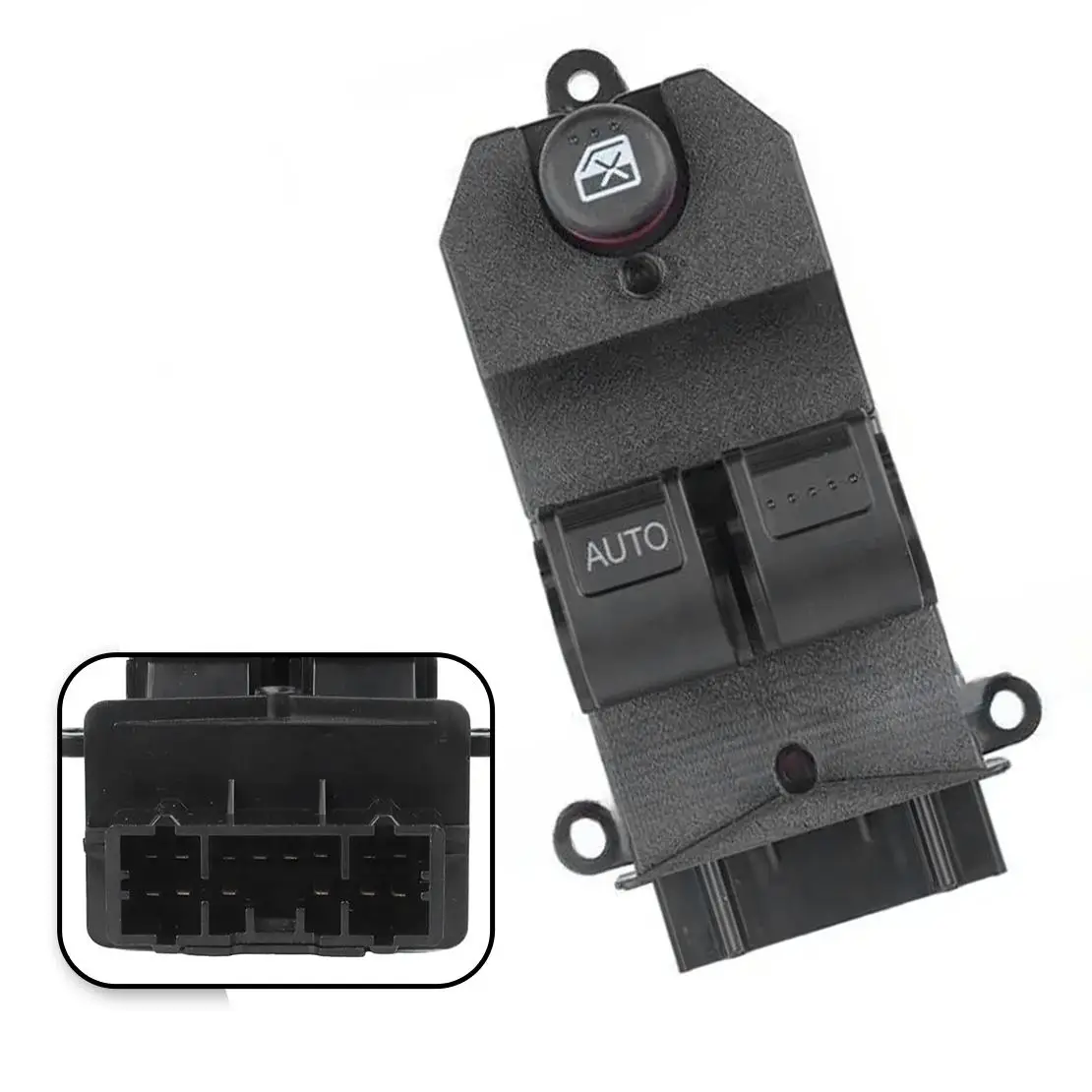 

Electric Power Master Window Lift Switch Control 35750S5PA11ZA 35750SCVA01 Fit for Honda Civic 2001-2005 LHD Black Plastic