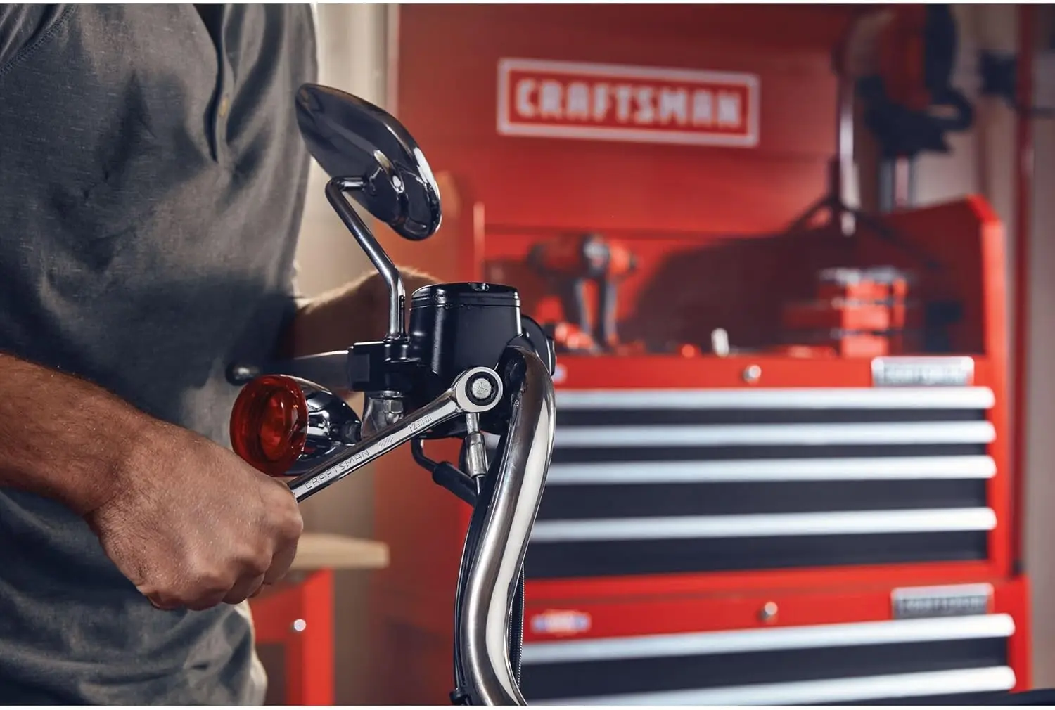 11-Piece Metric Ratcheting Wrench Set, Professional Tool Kit for Automotive and DIY Projects