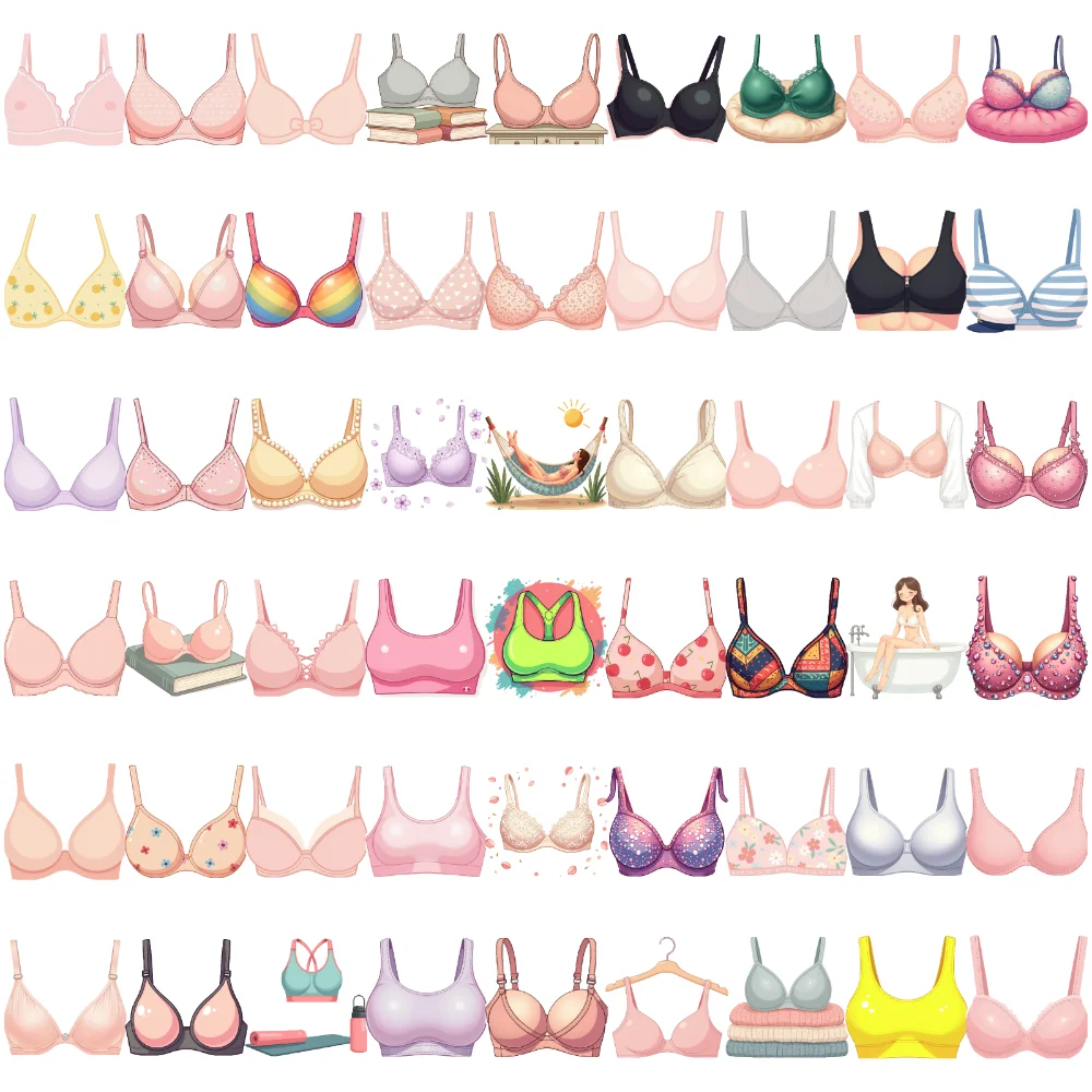 

54pcs Temporary Tattoo Flower Patterns Cartoon Star Motifs Striped Designs Waterproof Long-lasting Body Stickers For Cheeks