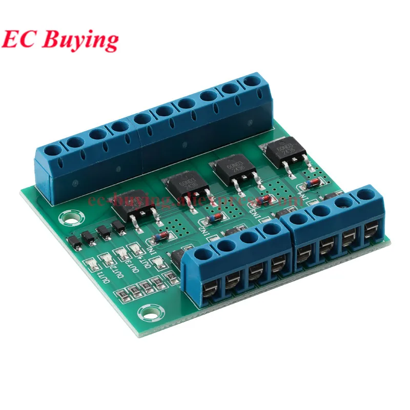 MOS FET F5305S 60N03 4-kanałowy kontroler impulsowy wyzwalający impulsy PWM Wejście Stałe Do Silnika LED 4-drożny 4-kanałowy Mod — zdjęcie produktu 3