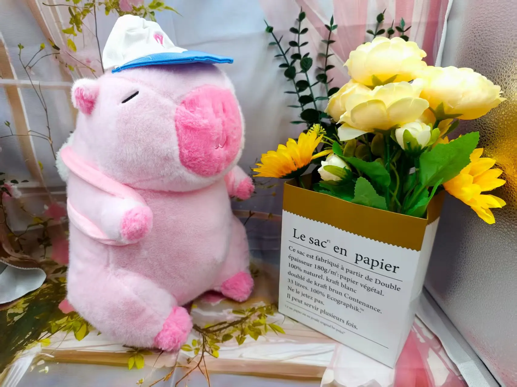 

23-30cm Capybara Plush Simulation Capibara Anime Fluffty Toy Cute Doll Stuffed Animals Soft Doll Plush Christmas Thanksgiving