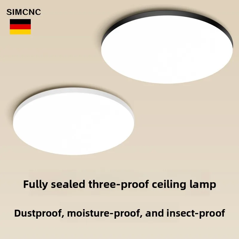 

LED Ceiling Light 3in1 Dustproof Waterproof Mosquitoproof Round Bathroom Kitchen Balcony Living Room Fixture Room Decor Light