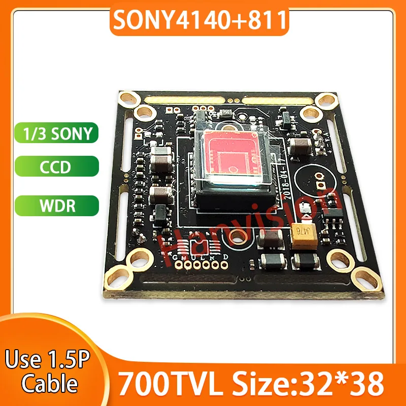 SONY CCD 4140 811 CVBS CCTV Accessories Camera Board HD 700TVL Module Surveillance Camera