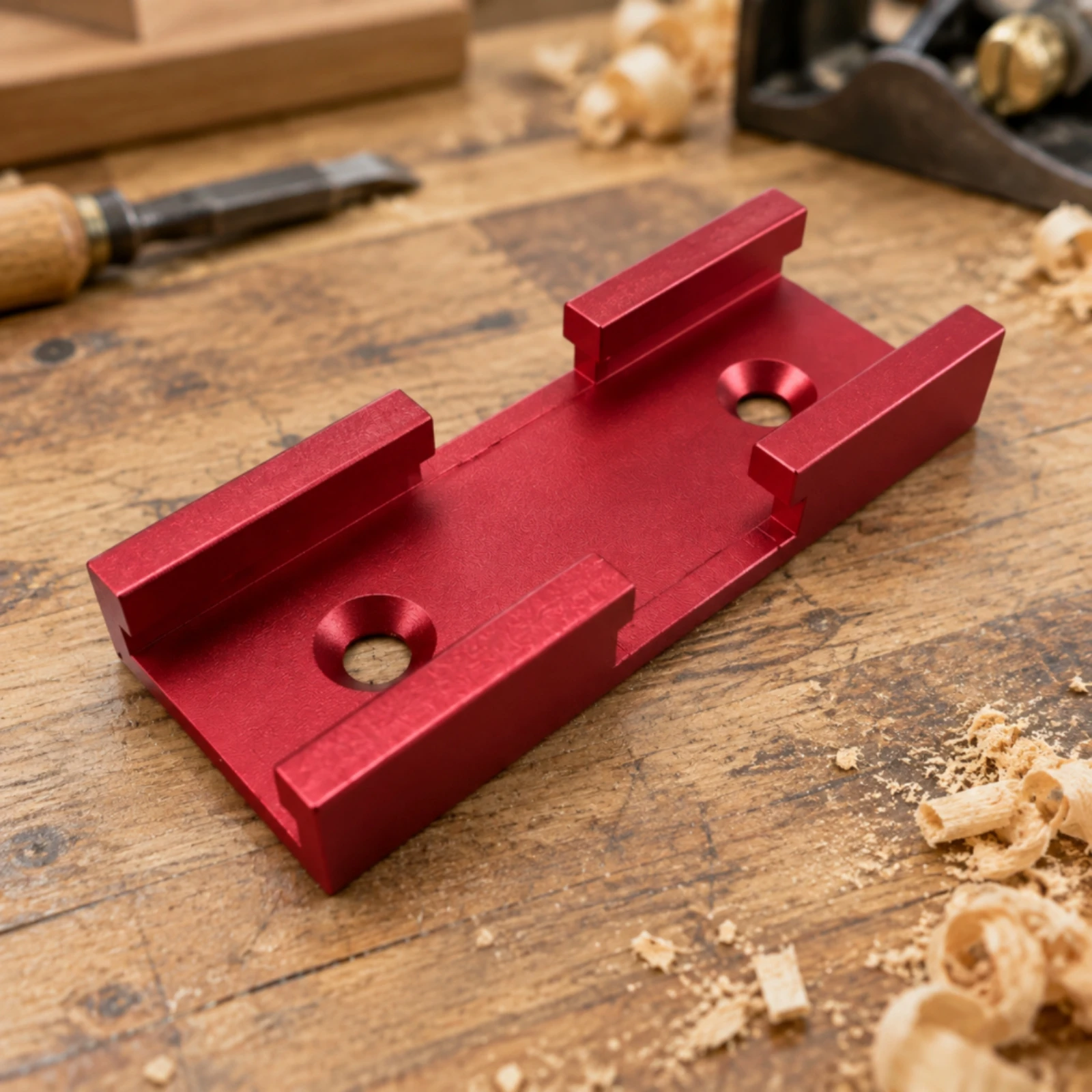4 Pieces T-Track Intersection Kit Easy to Install 30 Mm T-Track Cross Connector Woodworking Hardware Compact Anodized Aluminum
