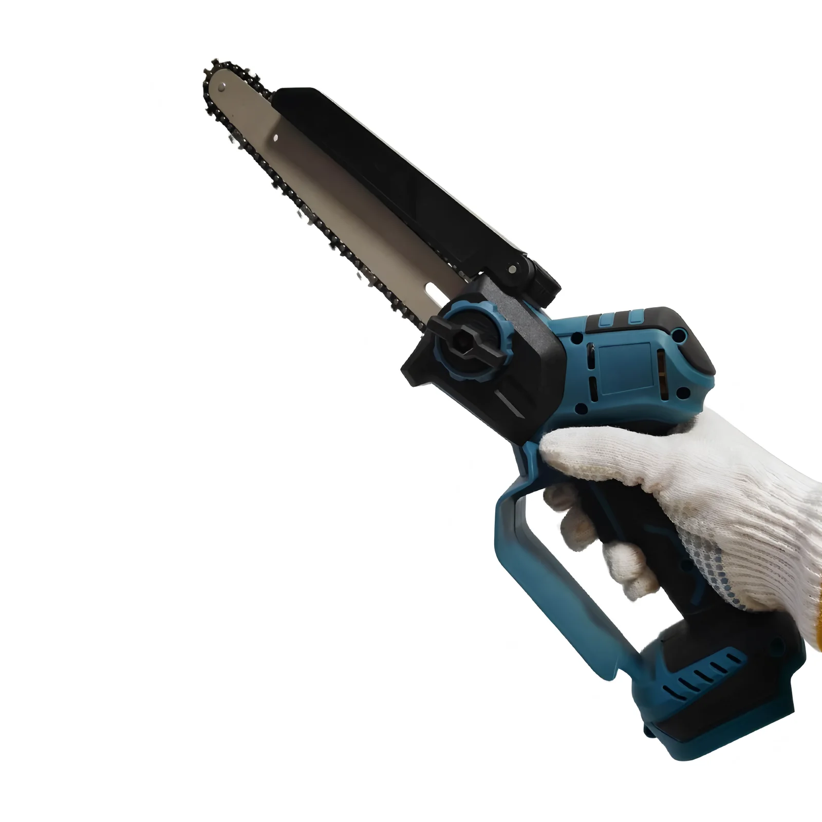 1380W High-Power Brushless 8 Inch Chainsaw Auto Oiler Electric One Click Adjust Chain Saw Power Tools Fit For Makita 18V Battery
