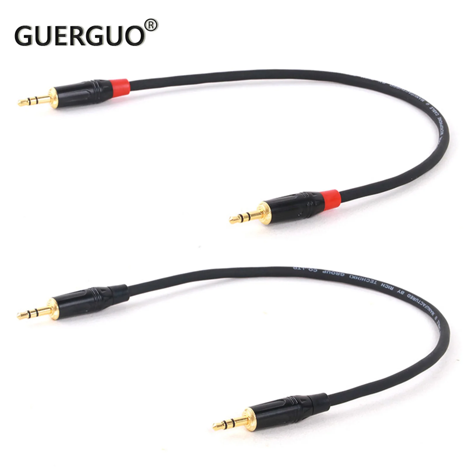 1PCS 0.3M-15M 3.5mm 1/8 Inch TRS Male Jack to 3.5mm 1/8 Inch TRS Male Jack to Straight Patch Cable For PA systems Mixers Guitar