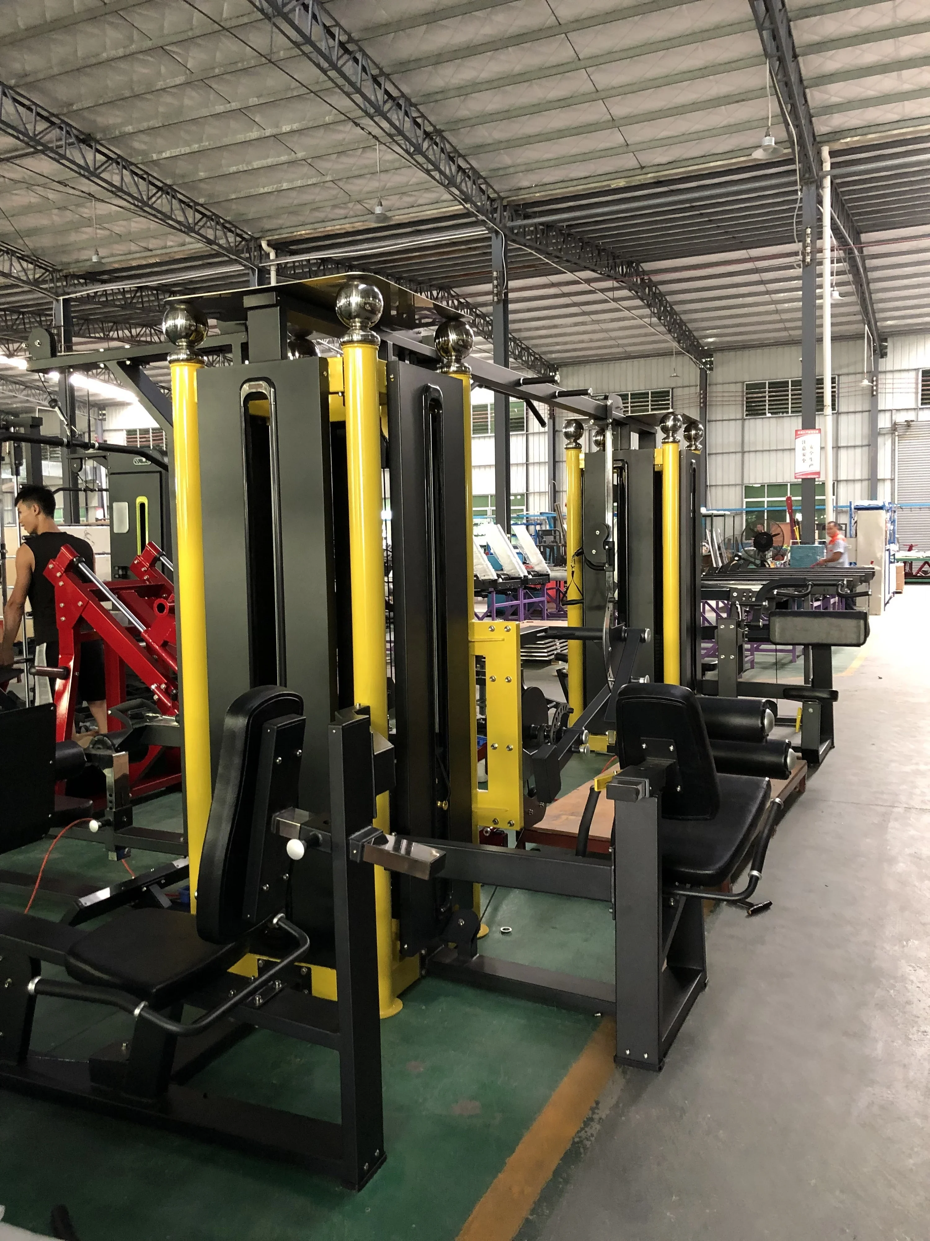 Jungle 8 Station Multi Gym Functional Training Strength Machine Body Building 8 Jungle Station JLC-ZH12 Fitness