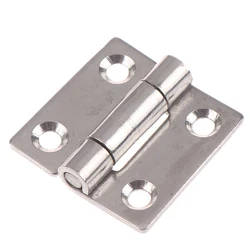 1 Pc 304 Thickened Stainless Steel Hinge 40*40*2mm Stainless Steel Hinge Industrial Equipment Cabinet Hinge