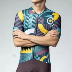 Siroko cycling jersey 2025 new Men Cycling Jersey Short Sleeve Top Shirt Bicycle Outdoor Sport MTB Jersey Maillot Ciclismo Hombr