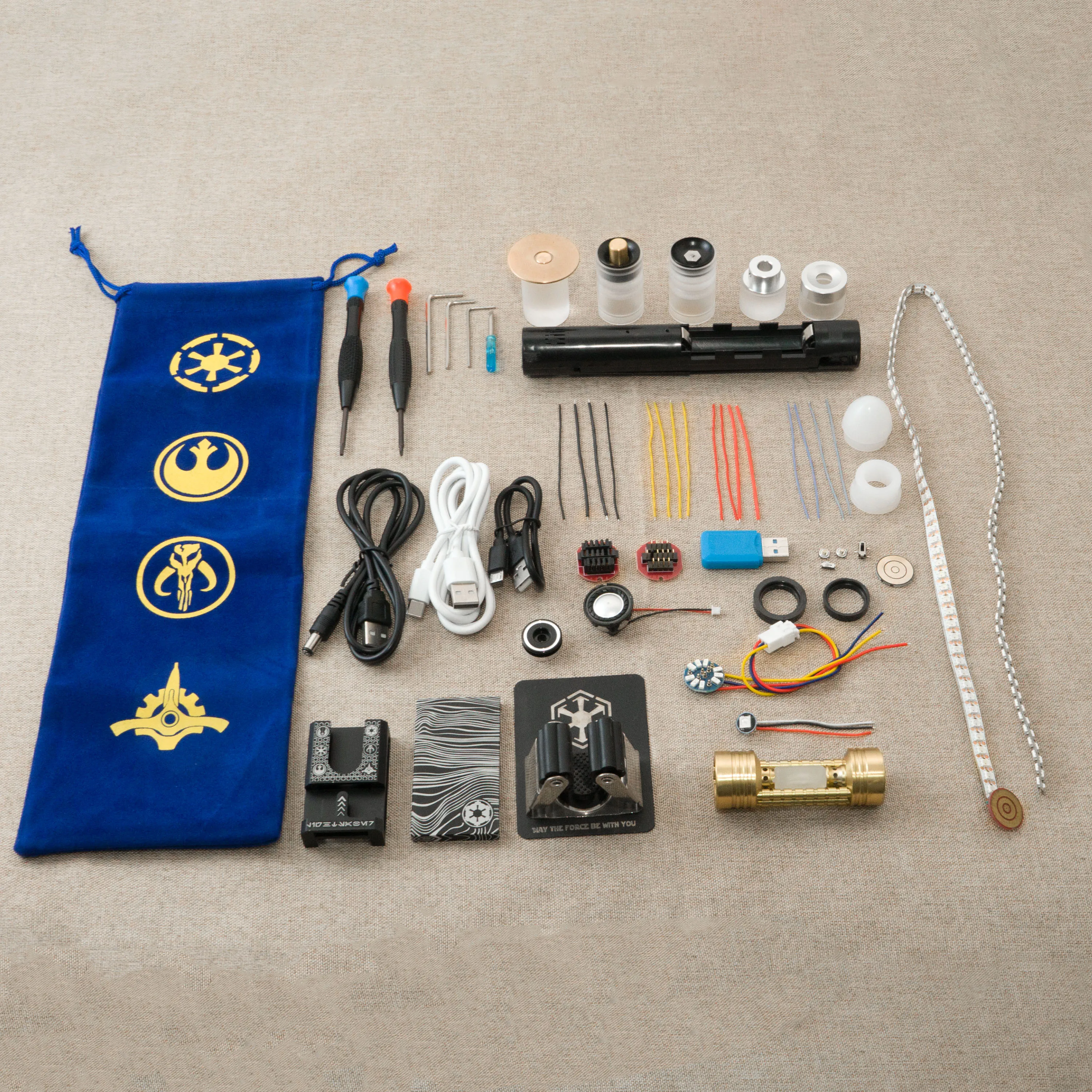 

DIY lightsabers gift packs accessories with discounts exceeding 50+% limited edition sales