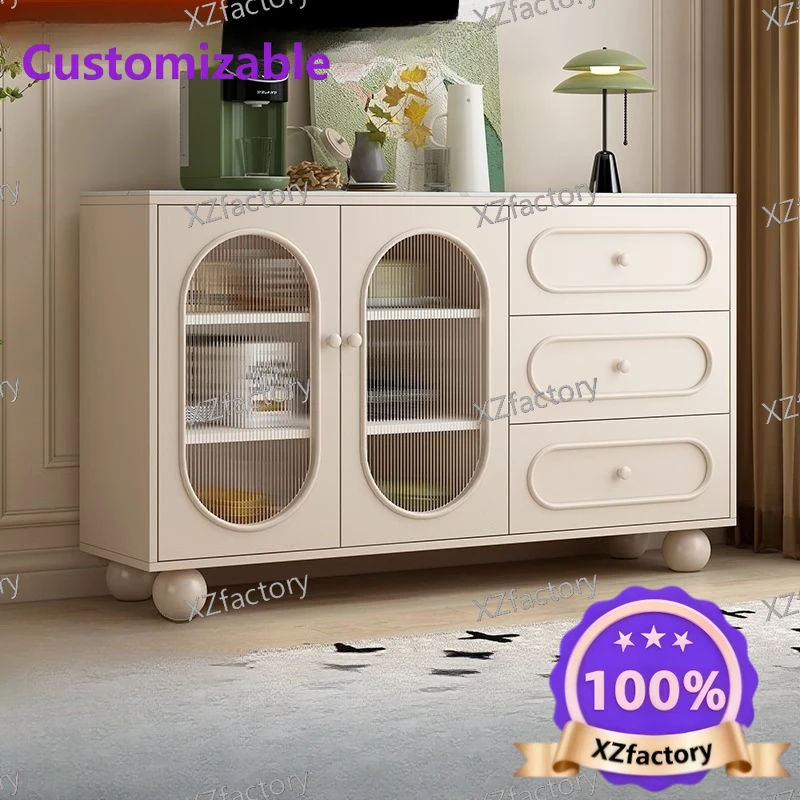 

Factory Direct 2026 Top RatedSolid wood dining side cabinet, cabinets against the wall, lockers, living room storage cabinets, h
