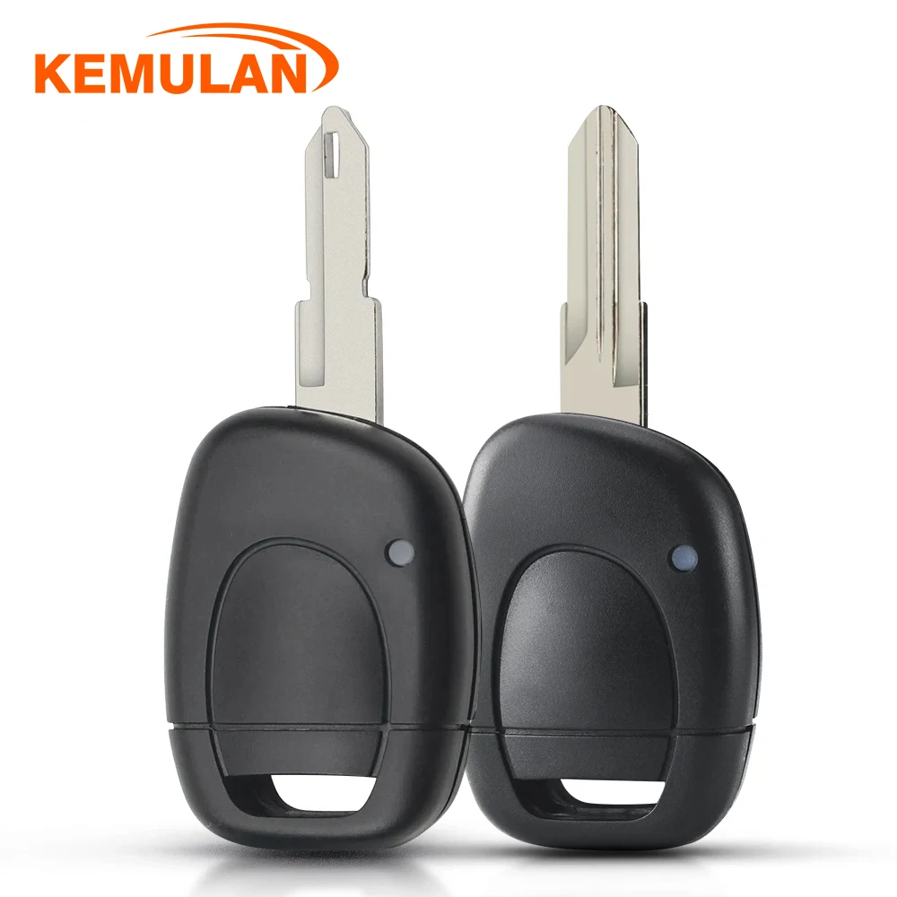 KEYYOU 1-Tasten-Autoschlüsselgehäuse ohne Chip für Renault Twingo Clio Kangoo Master – Schlüsselgehäuse-Ersatz für schlüssellosen Zugang