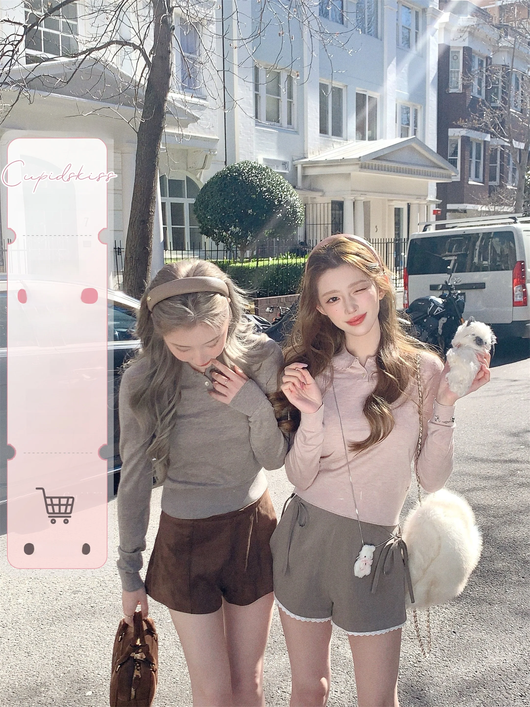 

CSK Cupid Wool Knitted Sweater And orts Two-Piece Set Women's Soft Sle Long Sve V-Ne Casual Wear Daily Comfortable