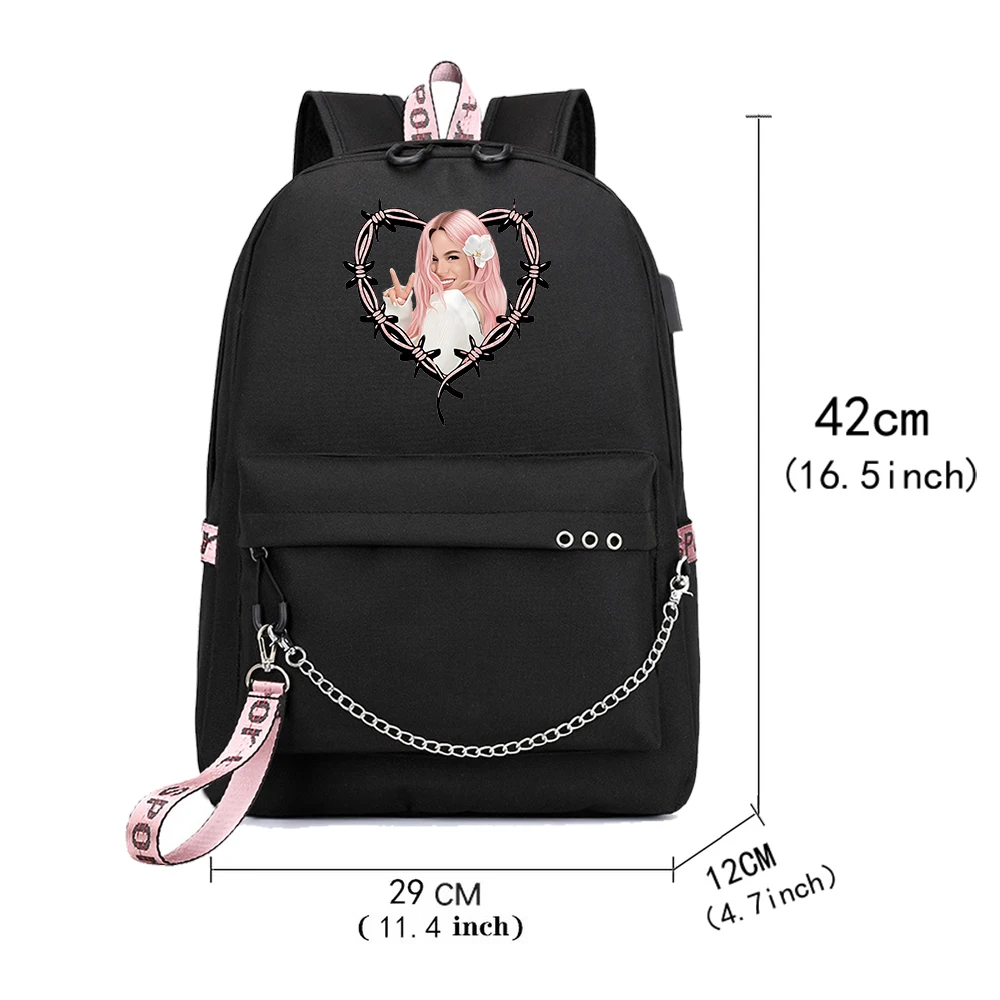 MañAna Sera Bonito Tour Karol G Backpack Popular Music Fashion Travel Backpacks Outdoor Sport School Bag for Fans Gift