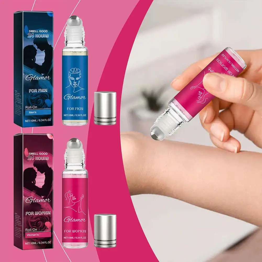 Hormone Perfume For Men Women Ball Perfume Women Pheromone Men Essential Oil Perfume Attracts Opposite Sex Lasting Fragrance