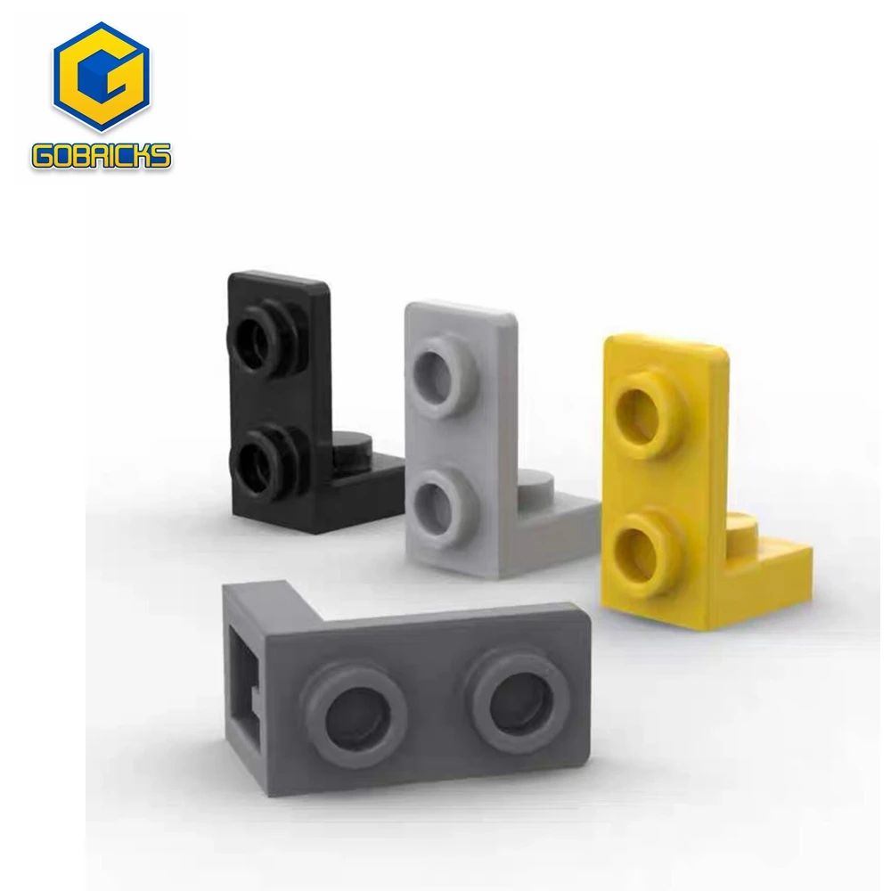 

Particle GB 2140 Compatible Lego 73825 2490 Small Particle Educational Building Blocks 1x1x2 Bracket Customization Scene Words