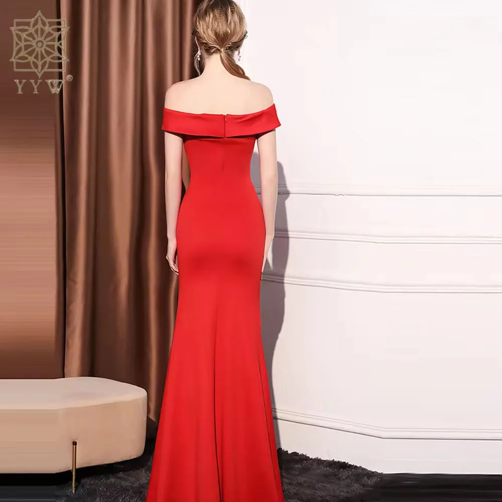 Highclass Smooth Evening Dress Side Slit Backless Mono Multicolor Sleeveless Elegant Evening Party Dresses Women Floor Length