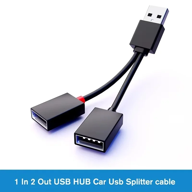 1 in 3 Out USB HUB Car Multifunction Usb Splitter Cable High Speed Transfer Adapter 2 Port USB Converter For Laptop Macbook Pro