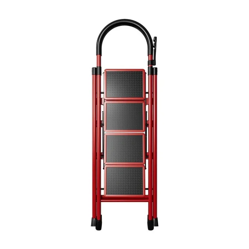 Herringbone Ladder Household Ladder Folding Telescopic Multifunctional Indoor Stairs Thickened Climbing Ladder Escalator