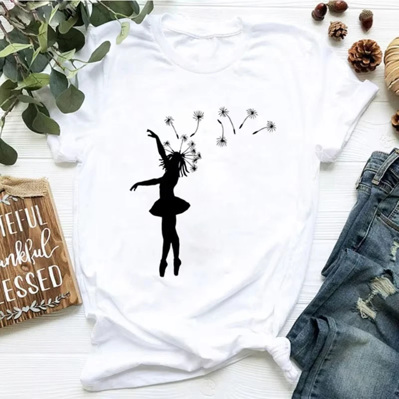 180g pure cotton T-shirts, comfortable and soft with unique pattern design that is fashionable and trendy Plus-size women's