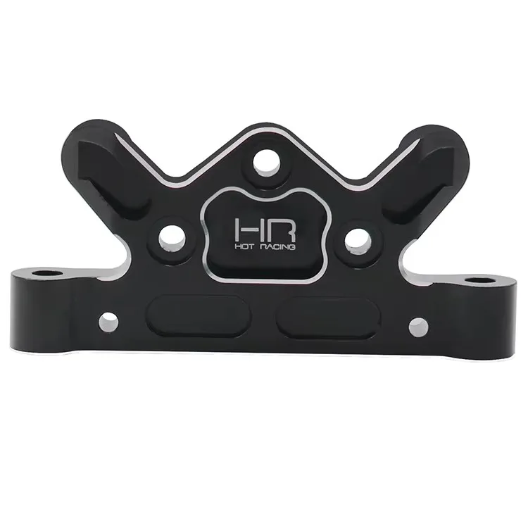 Hot Racing optional upgrade aluminum front steering rack top plate Front bulkhead upper arm mount for ARRMA 1/5 Kraton 8S