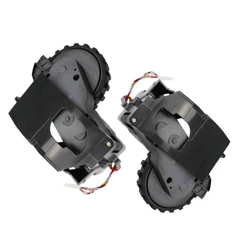 Kit Roda Pengganti X09A untuk Roborock S50/S51 S55/S60 T6, Aksesori Penyedot Debu Penting untuk Perawatan Rumah