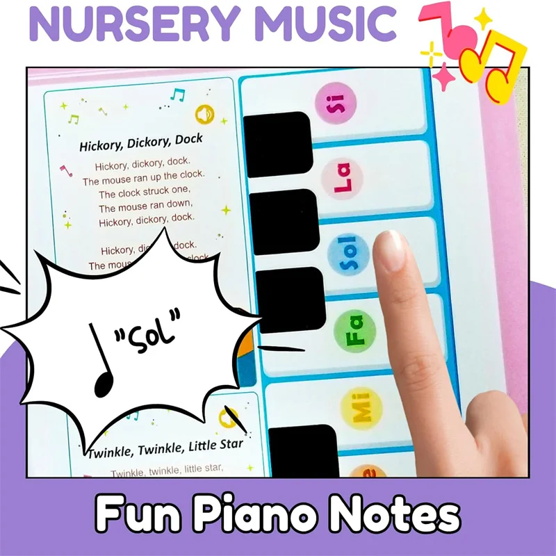 หนังสือคําศัพท์ภาษาอังกฤษ, หนังสือพูดคุยการเรียนรู้ภาษาอังกฤษสําหรับเด็ก, หนังสือเสียงเสียงแบบโต้ตอบสําหรับเด็กวัยหัดเดิน